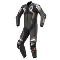 ALPINESTARS ATEM V4 LEATHER SUIT BLACK GREY WHITE