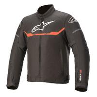 ALPINESTARS T-SP S WATERPROOF JACKET BLACK FLURO RED