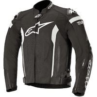 ALPINESTARS T-MISSILE AIR TECH AIR JACKET BLACK WHITE 