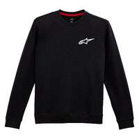 ALPINESTARS AGELESS CHEST CREW FLEECE BLACK