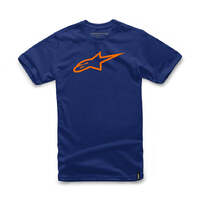 ALPINESTARS AGELESS TEE NAVY ORANGE