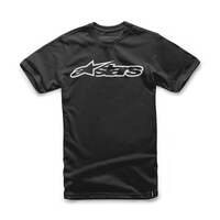 ALPINESTARS BLAZE CLASSIC TEE BLACK WHITE