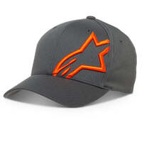 ALPINESTARS CORP SHIFT 2 CURVED BRIM CHARCOAL ORANGE