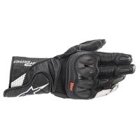 ALPINESTARS SP-2 V3 LEATHER GLOVE BLACK WHITE