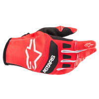ALPINESTARS 2022 TECHSTAR GLOVES BRIGHT RED BLACK