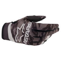 ALPINESTARS 2022 RADAR GLOVES BLACK GREY CAMO