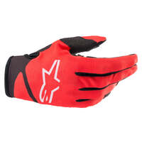 ALPINESTARS 2022 RADAR GLOVES BRIGHT RED BLACK