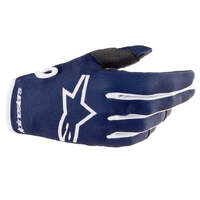 ALPINESTARS 2023 RADAR GLOVES NIGHT NAVY WHITE