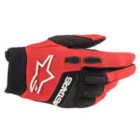 ALPINESTARS 2022-2023 FULL BORE GLOVES BRIGHT RED BLACK