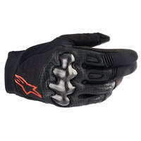 ALPINESTARS 2023 MEGAWATT GLOVES BLACK RED FLURO