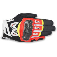 ALPINESTARS SMX 2 AIR CARBON GLOVE FLURO RED