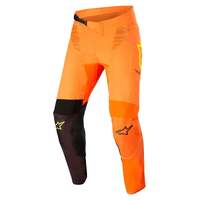 ALPINESTARS 2022 SUPERTECH BLAZE PANTS ORANGE BLACK FLURO YELLOW