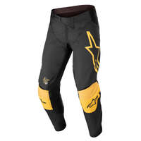 ALPINESTARS 2022 TECHSTAR QUADRO PANTS BLACK YELLOW TANGERINE