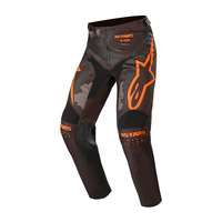 ALPINESTARS 2020 RACER TACTICAL PANTS - BLACK GREY CAMO FLURO ORANGE