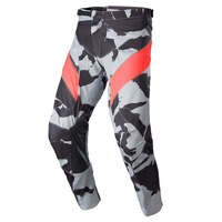 ALPINESTARS 2023 RACER TACTICAL PANTS CAST GRAY CAMO MARS RED