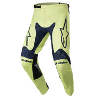 ALPINESTARS 2023 RACER HOEN PANTS NIGHT NAVY FLURO GREEN