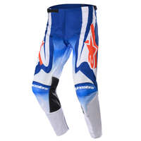 ALPINESTARS 2023 RACER SEMI PANTS BLUE HOT ORANGE