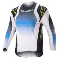 ALPINESTARS 2023 KIDS RACER PUSH JERSEY NIGHTLIFE UCLA BLUE WHITE