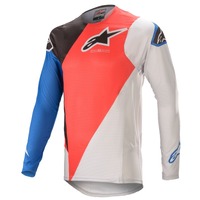 ALPINESTARS 2021 SUPERTECH BLAZE JERSEY RED BLUE