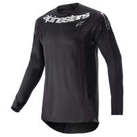 ALPINESTARS 2023 TECHSTAR ARCH JERSEY BLACK SILVER