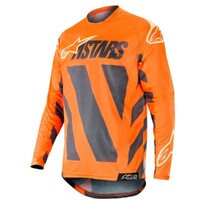 ALPINESTARS 2019 RACER BRAAP JERSEY ANTHRACITE FLURO ORANGE SAND