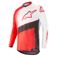 ALPINESTARS 2019 RACER SUPERMATIC JERSEY RED BLACK WHITE