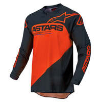 ALPINESTARS 2022 RACER SUPERMATIC JERSEY ANTHRACITE ORANGE