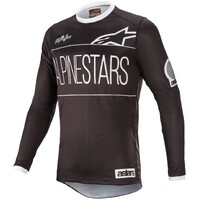 ALPINESTARS DIALED LIMITED EDITION RACER JERSEY BLACK WHITE