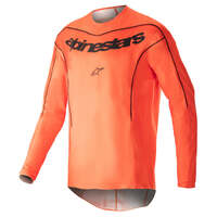 ALPINESTARS 2023 FLUID LURV JERSEY HOT ORANGE BLACK