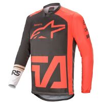 ALPINESTARS 2021 RACER COMPASS JERSEY ANTHRACITE RED WHITE