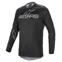 ALPINESTARS 2021-2023 FLUID GRAPHITE JERSEY BLACK DARK GREY