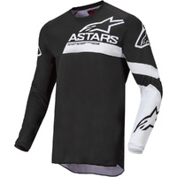 ALPINESTARS 2022 FLUID CHASER JERSEY BLACK WHITE