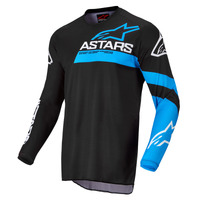 ALPINESTARS 2022 FLUID CHASER JERSEY BLACK BLUE