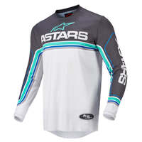 ALPINESTARS 2022 FLUID SPEED JERSEY ANTHRACITE GREY BLUE