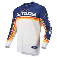 ALPINESTARS 2022 FLUID SPEED JERSEY BLUE WHITE ORANGE