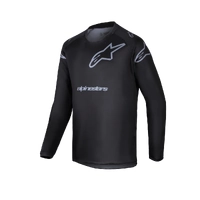 ALPINESTARS 2025 YOUTH RACER GRAPHITE JERSEY BLACK GRAY