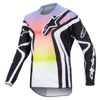 ALPINESTARS 2023 YOUTH RACER SEMI JERSEY BLACK MULTICOLOR