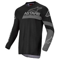 ALPINESTARS 2022 YOUTH RACER GRAPHITE JERSET BLACK DARK GREY