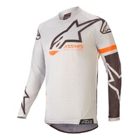 ALPINESTARS 2020 YOUTH RACER COMPASS JERSEY LIGHT GREY BLACK