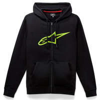 ALPINESTARS AGELESS II ZIP HOODIE BLACK GREEN