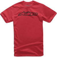 ALPINESTARS KIDS BLAZE TEE RED BLACK