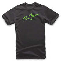 ALPINESTARS JUVY AGELESS TEE BLACK GREEN