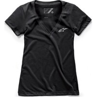 ALPINESTARS WOMENS AGELESS VNECK TEE BLACK