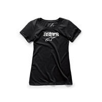 ALPINESTARS WOMENS HERITAGE BLAZE TEE BLACK