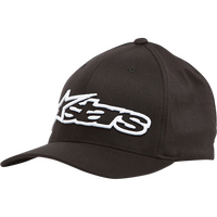 ALPINESTARS BLAZE FLEXFIT HAT BLACK WHITE