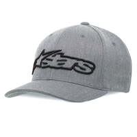 ALPINESTARS BLAZE FLEXFIT HAT CHARCOAL HEATHER BLACK