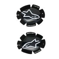 ALPINESTARS GP PLUS KNEE SLIDER BLACK WHITE