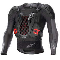 ALPINESTARS BIONIC PLUS V2 PROTECTION BLACK ANTHRACITE RED