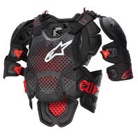 ALPINESTARS A10 V2 FULL CHEST PROTECTOR ANTHRACITE BLACK RED