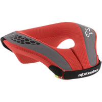 ALPINESTARS YOUTH SEQUENCE NECK ROLL RED BLACK GREY